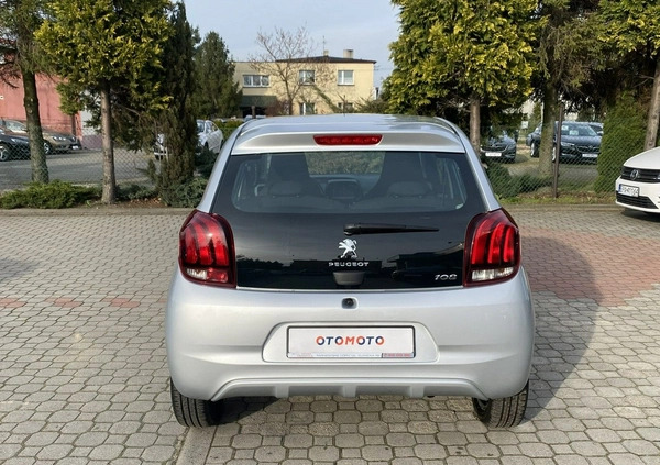 Peugeot 108 cena 35900 przebieg: 34000, rok produkcji 2018 z Byczyna małe 497